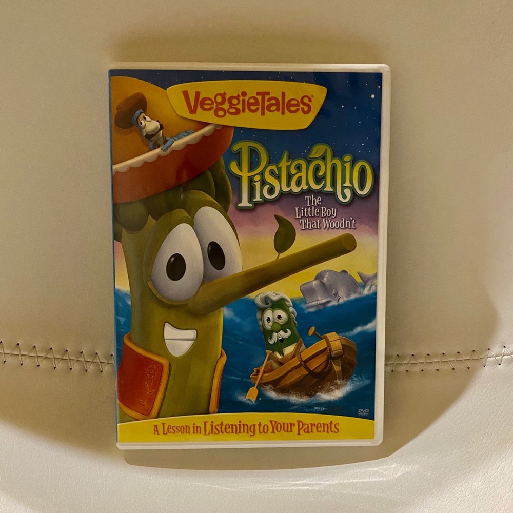 DVD VeggieTales Pistachio Little Boy That Woodn’t